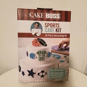 Cake Boss sports cake kit